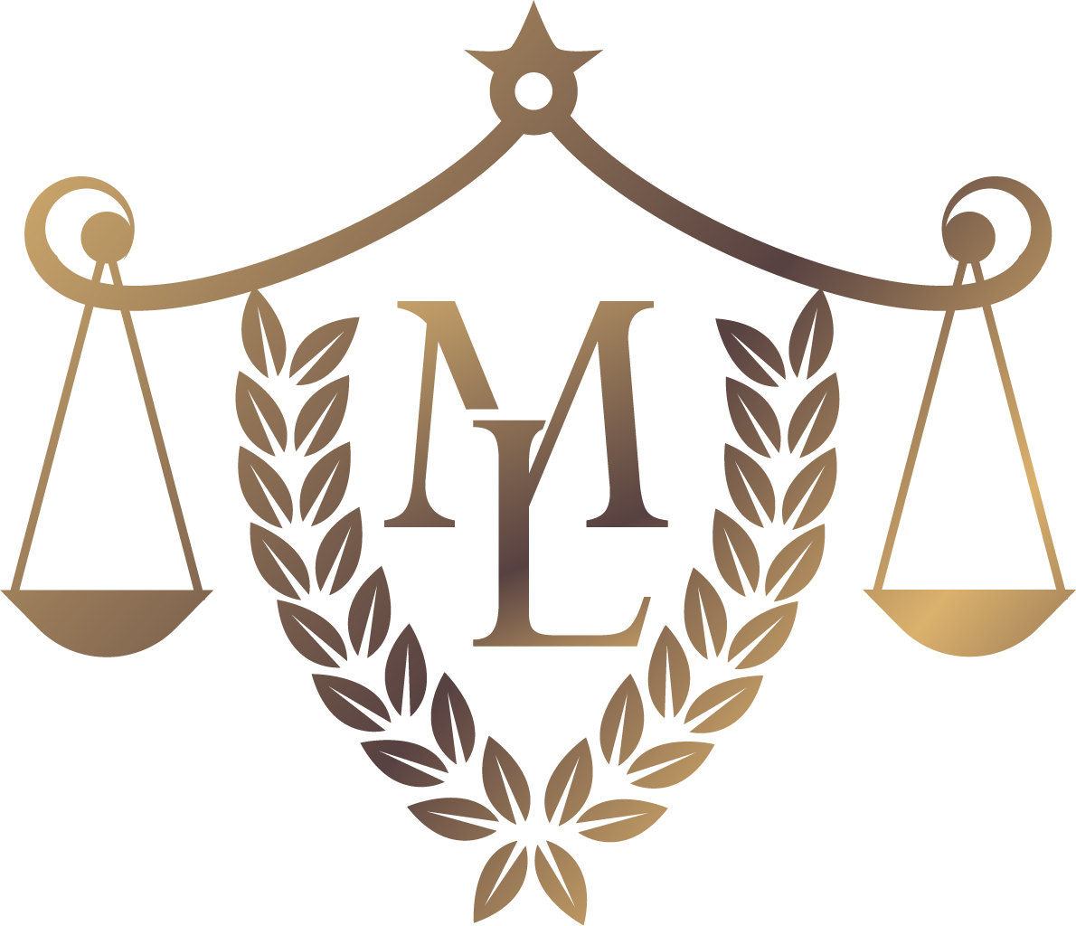 ML initials logo